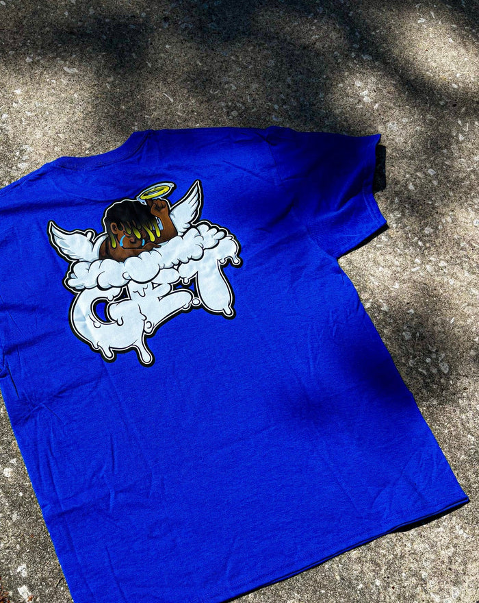 GodEverytime G.E.T tee baby blue