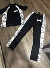 Money Flow Tracksuit Set | Zip-Up Streetwear Jogger Set