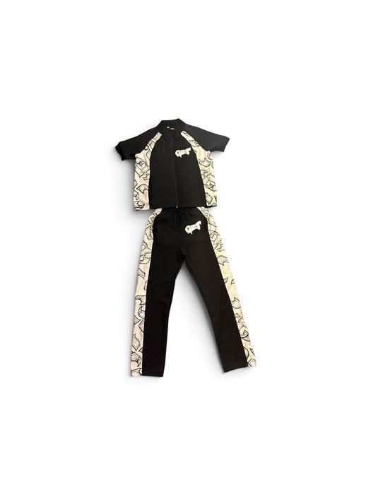 Money Flow Tracksuit Set | Zip-Up Streetwear Jogger Set